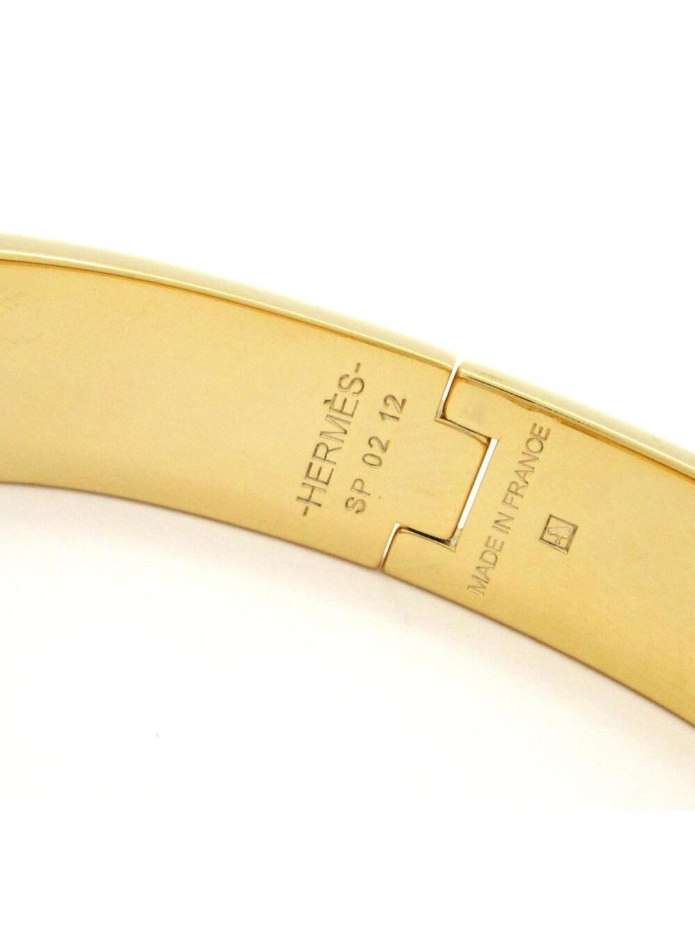 Hermes Clic H Gold Beige Hardware #304835H72B - Picture 4 of 5